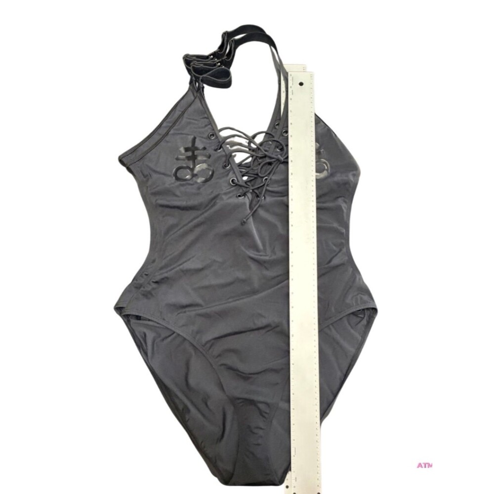 NWT Killstar Doro Monokini One-Piece Black Swimsuit Plus Size 3X - Picture 12 of 16